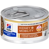 Hill’s Prescription Diet k/d + Mobility Ragu s piščancem in dodano zelenjavo - 24 x 82 g | Shoptok.si