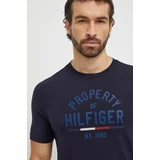 Tommy Hilfiger Kratka majica moški, mornarsko modra barva