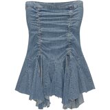 Pull&Bear Obleka moder denim | Shoptok.si