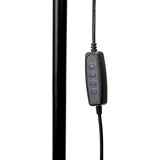 LED prigušiva stojeća lampa SIGNUS LED/10W/230V 3000/4500/6500K crna | Eponuda.com
