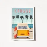 plakat Canggu-1991, 21x29,7 cm