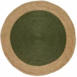 Universal Zeleno-u prirodnoj boji okrugli tepih ø 90 cm Mahon –