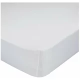 Happy Friday Basic bijela pamučna elastična plahtaHappy Friday Basic, 70 x 140 cm