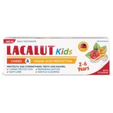 Lacalut Kids Caries and Sugar Acid Protection otroška zobna pasta 2-6y 55 ml