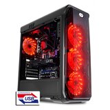 LC Power TOWER Gaming 988B-ON Red Typhoon Black kućište Cene