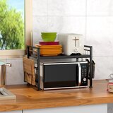 YIUKEA 2-nivojsko raztegljivo stojalo za mikrovalovno pečico | Shoptok.si