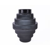 Schafer Schäfer višekatna staklena vaza Ø 22 x V 23 cm, plava Cijene