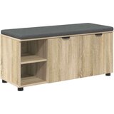  Haldna klop z blazino Enobarvno Sonoma hrast 100 x 38 x 46 cm, (5000160680) | Shoptok.si