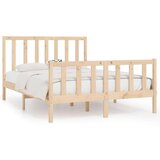  Posteljni okvir iz trdnega lesa 140x190 cm, (20708151) | Shoptok.si