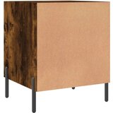  Nočna omarica dimljeni hrast 40x40x50 cm inženirski les, (20808789) | Shoptok.si