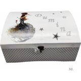  Škatla spominov, personalizirana z imenom - darilo za rojstvo, krst ali rojstni dan otroka - 30. 25x35x17cm - 1675 | Shoptok.si