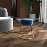  Okrugli tabure plavi baršunasti | Eponuda.com