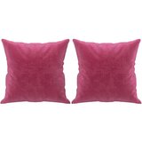 vidaXL Trosjed s ukrasnim jastucima boja vina 180 cm baršunaste | shoptok.hr