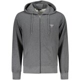 ACCADEMIA MILITARE MILITARY ACADEMY MEN&#39;S GRAY ZIP-UP SWEATSHIRT Cene