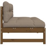  Srednja sofa boja meda 120x80 cm od masivne borovine Smeđa | shoptok.hr