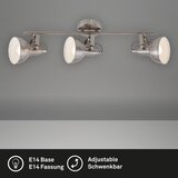  Stropno spot svetlo 3xE14/40W/230V mat hrom | Eponuda.com