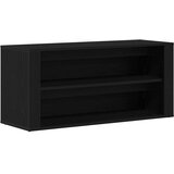  Klupa za cipele crni hrast 100x35x45 cm inženjerski drvo | Eponuda.ba