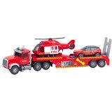 Vatrogasni set sa vozilima - kamion, helikopter i auto | Shoptok.si