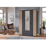 Boxxx omara za oblačila, barve grafita, hrast artisan | Shoptok.si