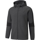 Puma muški duks Evostripe Core FZ, Tamnosivi cene