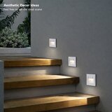  Brilagi - LED svetiljka za stepenište sa senzorom STEP LIGHT LED/1,5W/230V IP44 bela | Eponuda.com