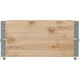  Okviri za palete 2 kom 120 x 80 cm od masivne borovine | shoptok.hr
