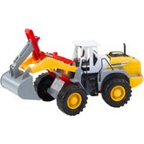  Građevinski stroj za igru - rovokopač - sivo/žuti | Shoptok.si