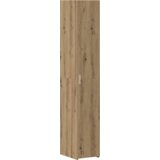 vidaXL Vitka omarica za shranjevanje Umetni hrast 30x42.5x225 cm Inženirski les | Shoptok.si
