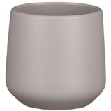 MICA Okrugla tegla za cvijeće Amber (Ø x V: 14 x 13,5 cm, Keramika, Smeđa) | shoptok.hr