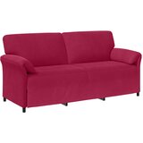 SOFA za 3 osobe Vinska crvena 198 x 83 x 95 cm Baršun | shoptok.hr