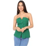 La Modeuse Topi & Bluze 71330_P167642 Zelena Cene
