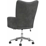  Stolica za opuštanje tamnosiva baršunasta | shoptok.hr
