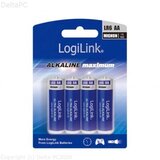 Logilink baterije AA Alkaline LR6 4 kom Cijene