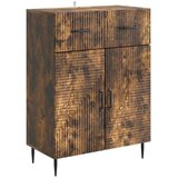  Kreveta Dimljeni hrast 66 x 34 5 x 89 5 cm Konstruirano drvo - Dimljeni hrast | shoptok.hr