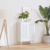 vidaXL Vrata ormarića Louvred dizajn 2 kom bijela 69x29,5 cm | shoptok.hr