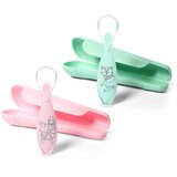 BabyOno Be Active Suction Baby Spoon žličica Green 6 m+ 1 kom | shoptok.hr