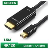 Ugreen kabel mini dp na hdmi 4K 1,5m 20848 cene
