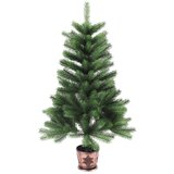  Umjetno osvijetljeno božićno drvce 65 cm zeleno | shoptok.hr