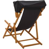  Ležaljka 2 pcs 3 Pozicija Čvrsto drvo eukaliptusa Crna | shoptok.hr