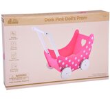  Drvena kolica za lutke roza | shoptok.hr