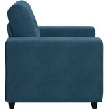 SOFA fotelja plava 100x78x80 cm baršun | shoptok.hr
