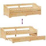  Dnevni krevet s pomoćnim ležajem bez madraca IRUN 90x200 cm | shoptok.hr