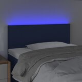  LED uzglavlje plavo 80 x 5 x 78/88 cm od tkanine | shoptok.hr