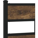  Metalni okvir kreveta bez madraca boja hrasta 180x200 cm | shoptok.hr