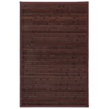 Casa Selección Tamno smeđi tepih od bambusa 60x90 cm – Cijene