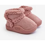 Kesi Children's Velcro Snow Boots Pink Unitia