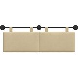  Držeće uzglavlje Zidne Svijetlozeleni sivi 150 x 55 x 5 cm - Svijetlo zelena siva 140 cm bez LED | shoptok.hr