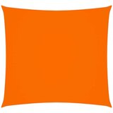 vidaXL Senčno jadro oksford blago kvadratno 4,5x4,5 m oranžno, (20965263) | Shoptok.si