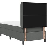  Krevet s opruga kutije Tamno siva 200 x 100 cm tkanina | shoptok.hr