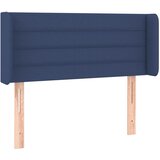 Maison Chic vzglavna omarica - nočna omarica - posteljna omarica z ušesi modro 93x16x78/88 cm blago, (21708380) | Shoptok.si